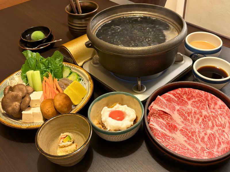 Domestic beef Shabu-shabu（B course）